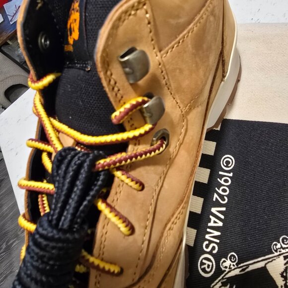 VANS x Timberland Boots Half Cab Hiker Wheat VN000CBNWEA Men’s US 10 NEW RARE - Picture 10 of 16